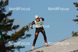21.11.2009, Beitostoelen, Norway (NOR): Katrin Zeller (GER), Rossignol, Rottefella, One Way, adidas - FIS world cup cross country, 10km women, Beitostoelen (NOR). www.nordicfocus.com. © NordicFocus. Every downloaded picture is fee-liable.