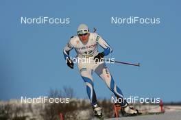 21.11.2009, Beitostoelen, Norway (NOR): Karel Tammjarv (EST), Fischer, Salomon, Swix - FIS world cup cross country, 15km men, Beitostoelen (NOR). www.nordicfocus.com. © NordicFocus. Every downloaded picture is fee-liable.