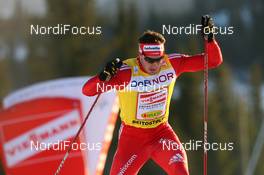 21.11.2009, Beitostoelen, Norway (NOR): Dario Cologna (SUI), Fischer, Rottefella, Alpina, Swix, adidas - FIS world cup cross country, 15km men, Beitostoelen (NOR). www.nordicfocus.com. © NordicFocus. Every downloaded picture is fee-liable.