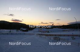 21.11.2009, Beitostoelen, Norway (NOR): The Venue just before sunrise - FIS world cup cross country, training, Beitostoelen (NOR). www.nordicfocus.com. © NordicFocus. Every downloaded picture is fee-liable.