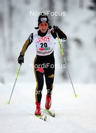 28.11.2009, Kuusamo, Finland (FIN): Stefanie Boehler (GER), Fischer, Rottefella, Alpina, One Way, adidas  - FIS world cup cross-country, individual sprint, Kuusamo (FIN). www.nordicfocus.com. © NordicFocus. Every downloaded picture is fee-liable.