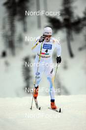 28.11.2009, Kuusamo, Finland (FIN): Bjoern Lind (SWE), Rossignol, Rottefella, One Way, Craft  - FIS world cup cross-country, individual sprint, Kuusamo (FIN). www.nordicfocus.com. © NordicFocus. Every downloaded picture is fee-liable.