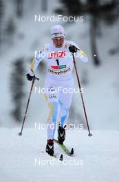 28.11.2009, Kuusamo, Finland (FIN): Anna Olsson (SWE), Fischer, Salomon  - FIS world cup cross-country, individual sprint, Kuusamo (FIN). www.nordicfocus.com. © NordicFocus. Every downloaded picture is fee-liable.