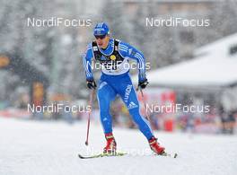 12.12.2009, Davos, Switzerland (SUI): Sergej Shiriaev (RUS), Atomic  - FIS world cup cross-country, 15km men, Davos (SUI). www.nordicfocus.com. © Hemmersbach/NordicFocus. Every downloaded picture is fee-liable.