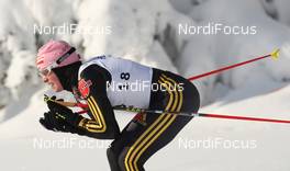 20.12.2009, Rogla, Slovenia (SLO): Evi Sachenbacher Stehle (GER), Madshus, Rottefella, Leki, adidas  - FIS world cup cross-country, 15km women, mass start, Rogla (SLO). www.nordicfocus.com. © Hemmersbach/NordicFocus. Every downloaded picture is fee-liable.