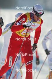 20.12.2009, Rogla, Slovenia (SLO): todays winner Petter Northug (NOR), Fischer, Rottefella, Alpina, Ski Go, Swix   - FIS world cup cross-country, 30km men, mass start, Rogla (SLO). www.nordicfocus.com. © Hemmersbach/NordicFocus. Every downloaded picture is fee-liable.