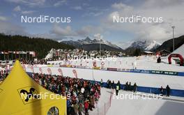 07.02.2009, Seefeld, Austria (AUT): stadion of Seefeld - FIS world cup nordic combined, individual gundersen HS100/10km, Seefeld (AUT). www.nordicfocus.com. © Furtner/NordicFocus. Every downloaded picture is fee-liable.