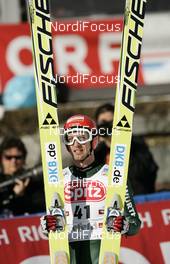 07.02.2009, Seefeld, Austria (AUT): Bjoern Kircheisen (GER), Fischer, Rottefella - FIS world cup nordic combined, individual gundersen HS100/10km, Seefeld (AUT). www.nordicfocus.com. © Furtner/NordicFocus. Every downloaded picture is fee-liable.