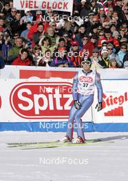 07.02.2009, Seefeld, Austria (AUT): Bernhard Gruber (AUT), Fischer, Rottefella - FIS world cup nordic combined, individual gundersen HS100/10km, Seefeld (AUT). www.nordicfocus.com. © Furtner/NordicFocus. Every downloaded picture is fee-liable.