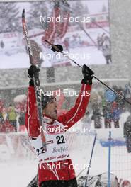 08.02.2009, Seefeld, Austria (AUT): Magnus Moan (NOR), Madshus, Rottefella - FIS world cup nordic combined, individual gundersen HS100/10km, Seefeld (AUT). www.nordicfocus.com. © Furtner/NordicFocus. Every downloaded picture is fee-liable.