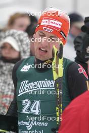 14.02.2009, Klingenthal, Germany (GER): Bjoern Kircheisen (GER), Fischer, Rottefella - FIS world cup nordic combined, individual gundersen HS140/10km, Klingenthal (GER). www.nordicfocus.com. © Lange/NordicFocus. Every downloaded picture is fee-liable.