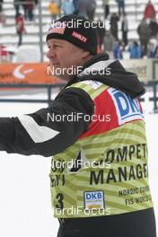 14.02.2009, Klingenthal, Germany (GER): Competition manager - FIS world cup nordic combined, individual gundersen HS140/10km, Klingenthal (GER). www.nordicfocus.com. © Lange/NordicFocus. Every downloaded picture is fee-liable.