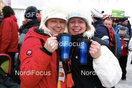 14.02.2009, Klingenthal, Germany (GER): Fans - FIS world cup nordic combined, individual gundersen HS140/10km, Klingenthal (GER). www.nordicfocus.com. © Lange/NordicFocus. Every downloaded picture is fee-liable.