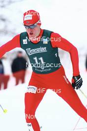 15.02.2009, Klingenthal, Germany (GER): Espen Rian (NOR), Fischer, Rottefella - FIS world cup nordic combined, individual gundersen HS140/10km, Klingenthal (GER). www.nordicfocus.com. © Lange/NordicFocus. Every downloaded picture is fee-liable.