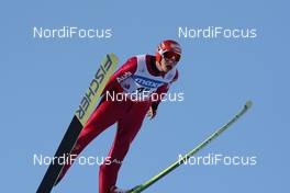 06.03.2009, Lahti, Finland (FIN): Eric Frenzel (GER), Fischer, Salomon, adidas  - FIS world cup nordic combined, individual gundersen HS130/10km, Lahti (FIN). www.nordicfocus.com. © Hemmersbach/NordicFocus. Every downloaded picture is fee-liable.
