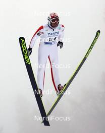 14.03.2009, Vikersund, Norway (NOR): Mario Stecher (AUT), Fischer, Rottefella  - FIS world cup nordic combined, individual gundersen HS117/10km, Vikersund (NOR). www.nordicfocus.com. © Felgenhauer/NordicFocus. Every downloaded picture is fee-liable.