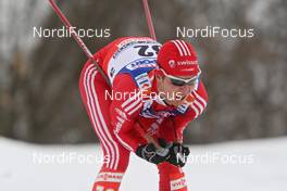 28.02.2009, Liberec, Czech Republic (CZE): Seppi Hurschler (SUI), Fischer, Salomon, adidas  - FIS nordic world ski championships, nordic combined, individual gundersen LH HS134/10km, Liberec (CZE). www.nordicfocus.com. © Hemmersbach/NordicFocus. Every downloaded picture is fee-liable.