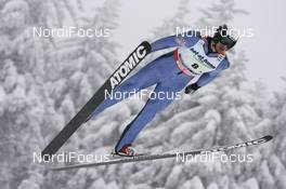 26.02.2009, Liberec, Czech Republic (CZE): Sebastien Lacroix (FRA), Atomic, Salomon, Odlo - FIS nordic world ski championships, nordic combined, team HS134/4x5km, Liberec (CZE). www.nordicfocus.com. © Furtner/NordicFocus. Every downloaded picture is fee-liable.
