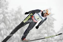 26.02.2009, Liberec, Czech Republic (CZE): Eric Camerota (USA), Elan - FIS nordic world ski championships, nordic combined, team HS134/4x5km, Liberec (CZE). www.nordicfocus.com. © Furtner/NordicFocus. Every downloaded picture is fee-liable.