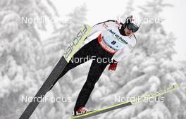 26.02.2009, Liberec, Czech Republic (CZE): Jason Lamy-Chappuis (FRA), Fischer, Rottefella - FIS nordic world ski championships, nordic combined, team HS134/4x5km, Liberec (CZE). www.nordicfocus.com. © Furtner/NordicFocus. Every downloaded picture is fee-liable.