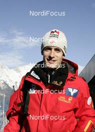 04.01.2009, Innsbruck, Austria (AUT): Wolfgang Loitzl (AUT), Atomic - FIS world cup ski jumping, four hills tournament, individual HS130, Innsbruck (AUT). www.nordicfocus.com. © Furtner/NordicFocus. Every downloaded picture is fee-liable.