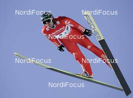 15.02.2009, Oberstdorf, Germany (GER): Dimitry Vassiliev (RUS), Fischer, adidas  - FIS world cup ski jumping, team HS213, Oberstdorf (GER). www.nordicfocus.com. © Furtner/NordicFocus. Every downloaded picture is fee-liable.