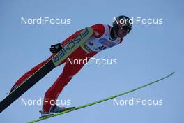 08.03.2009, Lahti, Finland (FIN): Dimitry Vassiliev (RUS), Fischer  - FIS world cup ski jumping, individual HS 97, Lahti (FIN). www.nordicfocus.com. © Hemmersbach/NordicFocus. Every downloaded picture is fee-liable.