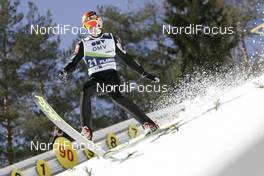 22.03.2009, Planica, Slovenia (SLO): Ville Larinto (FIN), Fischer - FIS world cup ski jumping, individual HS215, Planica (SLO). www.nordicfocus.com. © Furtner/NordicFocus. Every downloaded picture is fee-liable.