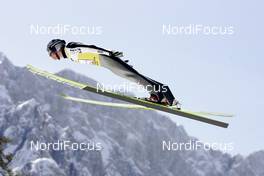 22.03.2009, Planica, Slovenia (SLO): Gregor Schlierenzauer (AUT), Fischer - FIS world cup ski jumping, individual HS215, Planica (SLO). www.nordicfocus.com. © Furtner/NordicFocus. Every downloaded picture is fee-liable.