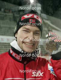 28.02.2009, Liberec, Czech Republic (CZE): Anders Jacobsen (NOR), bronze medal - FIS nordic world ski championships, ski jumping, medals, Liberec (CZE). www.nordicfocus.com. © Furtner/NordicFocus. Every downloaded picture is fee-liable.