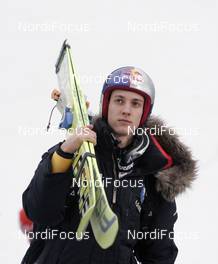 28.02.2009, Liberec, Czech Republic (CZE): Gregor Schlierenzauer (AUT), Fischer - FIS nordic world ski championships, ski jumping, team HS134, Liberec (CZE). www.nordicfocus.com. © Furtner/NordicFocus. Every downloaded picture is fee-liable.
