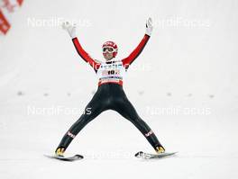28.02.2009, Liberec, Czech Republic (CZE): Anders Bardal (NOR), Atomic - FIS nordic world ski championships, ski jumping, team HS134, Liberec (CZE). www.nordicfocus.com. © Furtner/NordicFocus. Every downloaded picture is fee-liable.