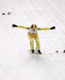 28.02.2009, Liberec, Czech Republic (CZE): Noiraki Kasai (JPN), Fischer - FIS nordic world ski championships, ski jumping, team HS134, Liberec (CZE). www.nordicfocus.com. © Furtner/NordicFocus. Every downloaded picture is fee-liable.