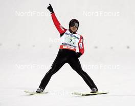28.02.2009, Liberec, Czech Republic (CZE): Takanobu Okabe (JPN), Fischer - FIS nordic world ski championships, ski jumping, team HS134, Liberec (CZE). www.nordicfocus.com. © Furtner/NordicFocus. Every downloaded picture is fee-liable.
