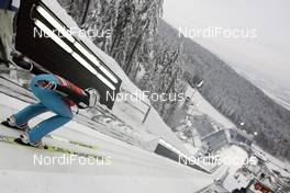 25.02.2009, Liberec, Czech Republic (CZE): Simon Ammann (SUI), Fischer, adidas - FIS nordic world ski championships, ski jumping, training, Liberec (CZE). www.nordicfocus.com. © Furtner/NordicFocus. Every downloaded picture is fee-liable.