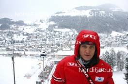 18.12.2009, Engelberg, Switzerland (SUI): Mika Koionkoski (FIN), head coach team Norway  - FIS world cup ski jumping, individual HS137, Engelberg (SUI). www.nordicfocus.com. © Manzoni/NordicFocus. Every downloaded picture is fee-liable.