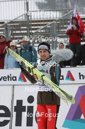 18.12.2009, Engelberg, Switzerland (SUI): Simon Ammann (SUI), Fischer, adidas - FIS world cup ski jumping, individual HS137, Engelberg (SUI). www.nordicfocus.com. © Manzoni/NordicFocus. Every downloaded picture is fee-liable.