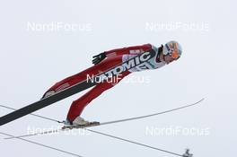 18.12.2009, Engelberg, Switzerland (SUI): Ivan Karaulov (KAZ), Fischer - FIS world cup ski jumping, individual HS137, Engelberg (SUI). www.nordicfocus.com. © Manzoni/NordicFocus. Every downloaded picture is fee-liable.