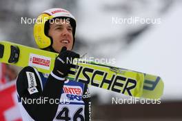 19.12.2009, Engelberg, Switzerland (SUI): Andreas Kuettel (SUI), Fischer, adidas - FIS world cup ski jumping, individual HS137, Engelberg (SUI). www.nordicfocus.com. © Manzoni/NordicFocus. Every downloaded picture is fee-liable.
