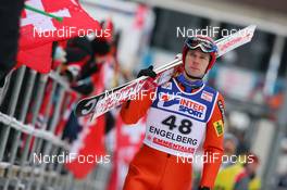 19.12.2009, Engelberg, Switzerland (SUI): Janne Ahonen (FIN) - FIS world cup ski jumping, individual HS137, Engelberg (SUI). www.nordicfocus.com. © Manzoni/NordicFocus. Every downloaded picture is fee-liable.