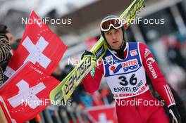 19.12.2009, Engelberg, Switzerland (SUI): Pavel Karelin (RUS), Fischer - FIS world cup ski jumping, individual HS137, Engelberg (SUI). www.nordicfocus.com. © Manzoni/NordicFocus. Every downloaded picture is fee-liable.