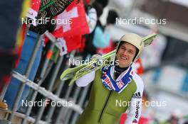 19.12.2009, Engelberg, Switzerland (SUI): Antoine Guignard (SUI) - FIS world cup ski jumping, individual HS137, Engelberg (SUI). www.nordicfocus.com. © Manzoni/NordicFocus. Every downloaded picture is fee-liable.