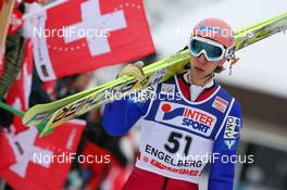 19.12.2009, Engelberg, Switzerland (SUI): Martin Koch (AUT), Fischer - FIS world cup ski jumping, individual HS137, Engelberg (SUI). www.nordicfocus.com. © Manzoni/NordicFocus. Every downloaded picture is fee-liable.