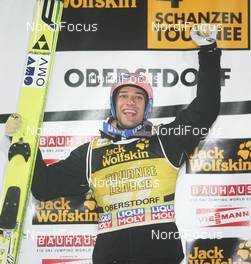 29.12.2009, Oberstdorf, Germany (GER): Andreas Kofler (AUT), Fischer  - FIS world cup ski jumping, four hills tournament, individual HS137, Oberstdorf (GER). www.nordicfocus.com. © Domanski/NordicFocus. Every downloaded picture is fee-liable.