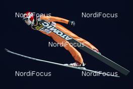 28.12.2009, Oberstdorf, Germany (GER): Matti Hautamaeki (FIN), Atomic - FIS world cup ski jumping, training, four hills tournament, individual HS137, Oberstdorf (GER). www.nordicfocus.com. © Domanski/NordicFocus. Every downloaded picture is fee-liable.
