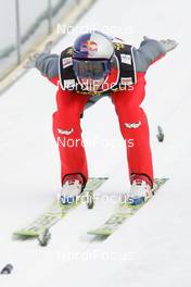28.12.2009, Oberstdorf, Germany (GER): Gregor Schlierenzauer (AUT), Fischer  - FIS world cup ski jumping, training, four hills tournament, individual HS137, Oberstdorf (GER). www.nordicfocus.com. © Domanski/NordicFocus. Every downloaded picture is fee-liable.