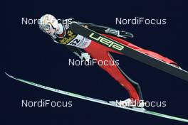 28.12.2009, Oberstdorf, Germany (GER): Mitja Meznar (SLO), Elan - FIS world cup ski jumping, training, four hills tournament, individual HS137, Oberstdorf (GER). www.nordicfocus.com. © Domanski/NordicFocus. Every downloaded picture is fee-liable.