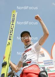 09.08.2009, Hinterzarten (GER): Simon Ammann (SUI), Fischer, adidas - FIS Summer Grand Prix 2009 Hinterzarten (GER). www.nordicfocus.com. © Manzoni/NordicFocus. Every downloaded picture is fee-liable.