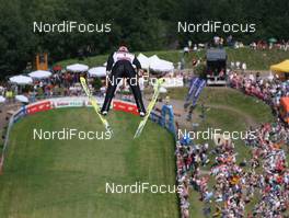 09.08.2009, Hinterzarten (GER): Georg Spaeth (GER), Fischer - FIS Summer Grand Prix 2009 Hinterzarten (GER). www.nordicfocus.com. © Manzoni/NordicFocus. Every downloaded picture is fee-liable.