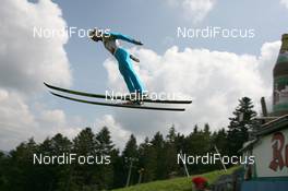 09.08.2009, Hinterzarten (GER): Marcin Bachleda (POL), Elan - FIS Summer Grand Prix 2009 Hinterzarten (GER). www.nordicfocus.com. © Manzoni/NordicFocus. Every downloaded picture is fee-liable.